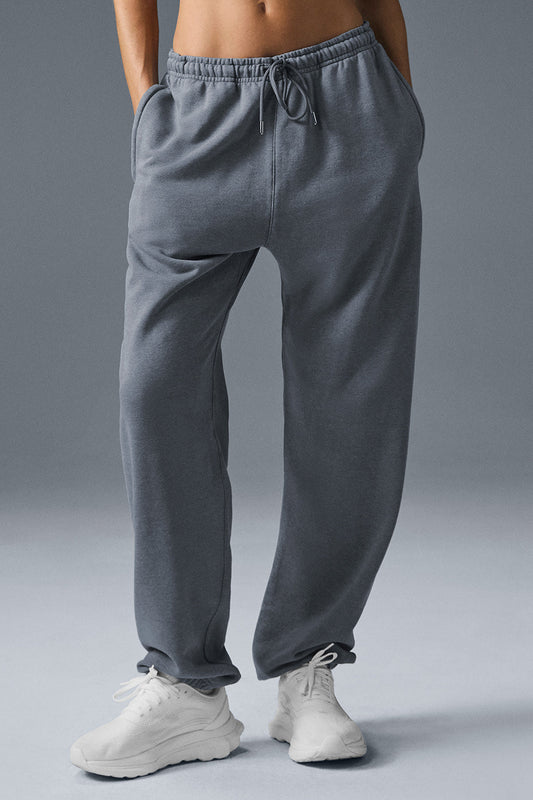 Chill Vintage Wash Joggers — Steel Grey Wash