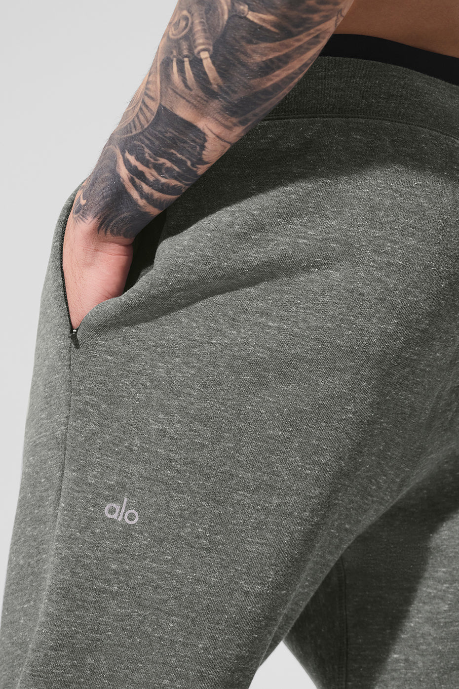 The Triumph Joggers — Grey Triblend
