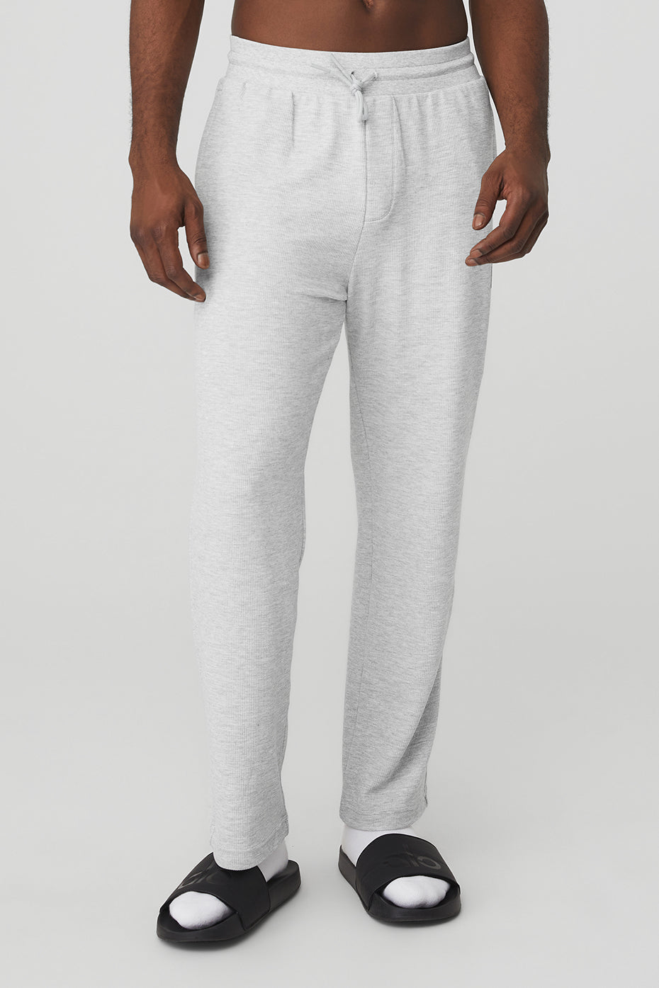 Micro Waffle Fast Break Joggers — Athletic Heather Grey