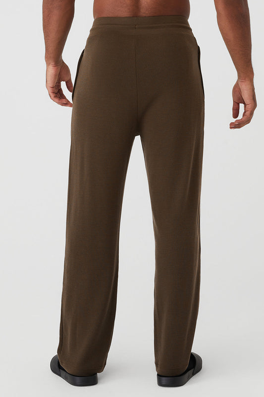 Micro Waffle Fast Break Joggers — Espresso