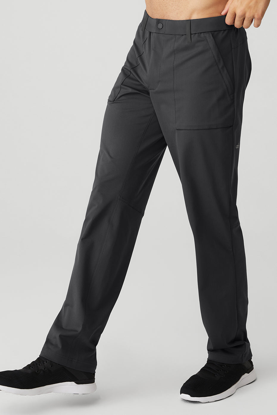 Block Pant — Anthracite