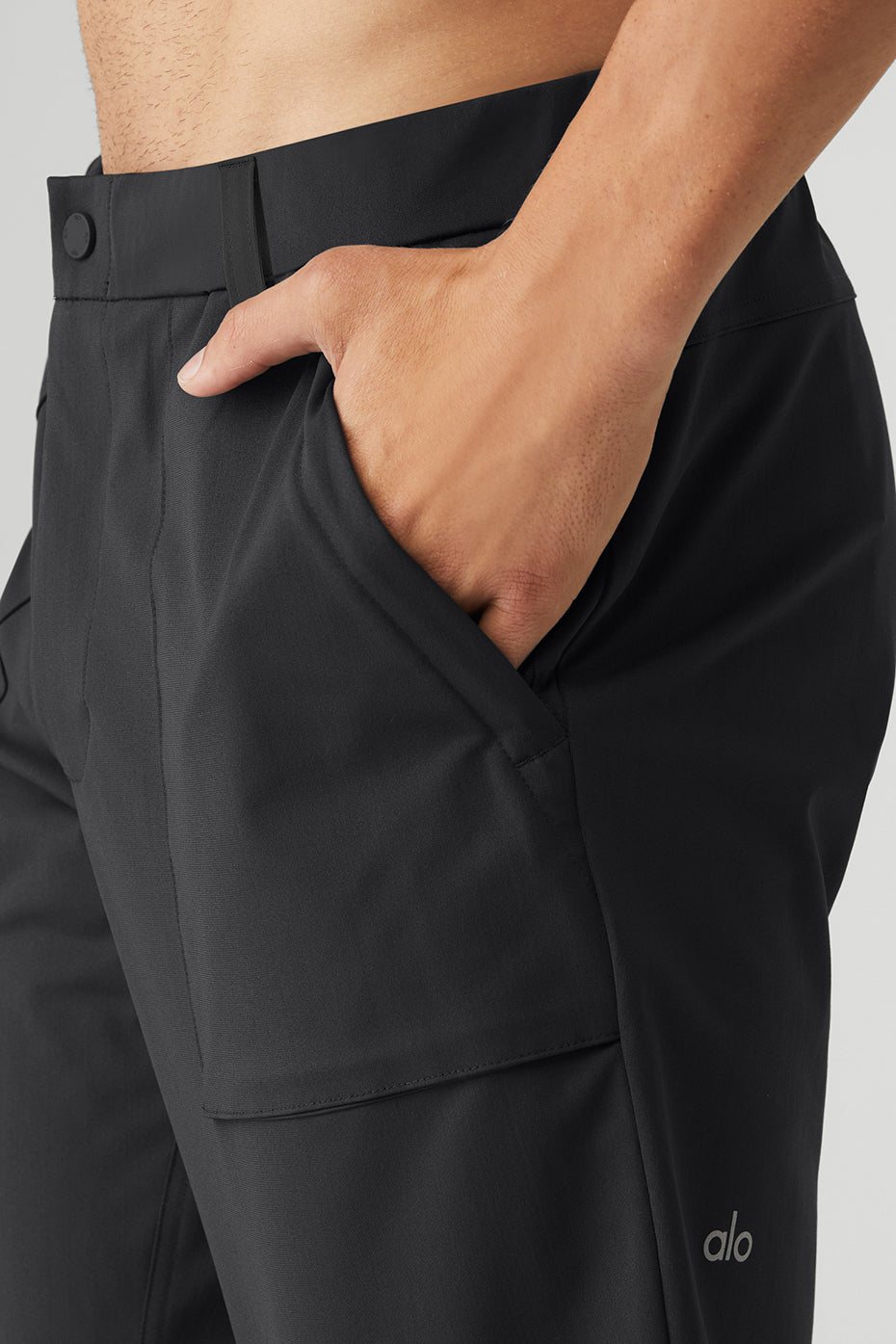 Block Pant — Anthracite