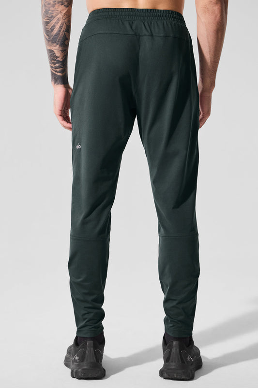 Conquer React Performance Pant — Charcoal Green
