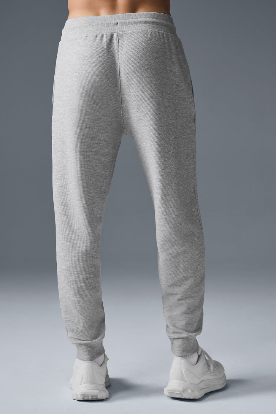 Micro Waffle Fast Break Jogger — Athletic Heather Grey