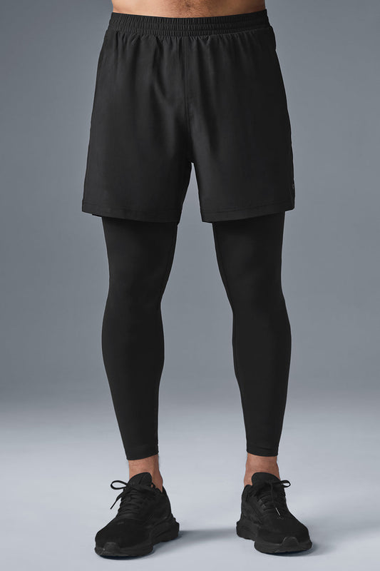 5" Revival 2 — in — 1 Pant — Black/Black