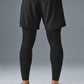 5" Revival 2 — in — 1 Pant — Black/Black