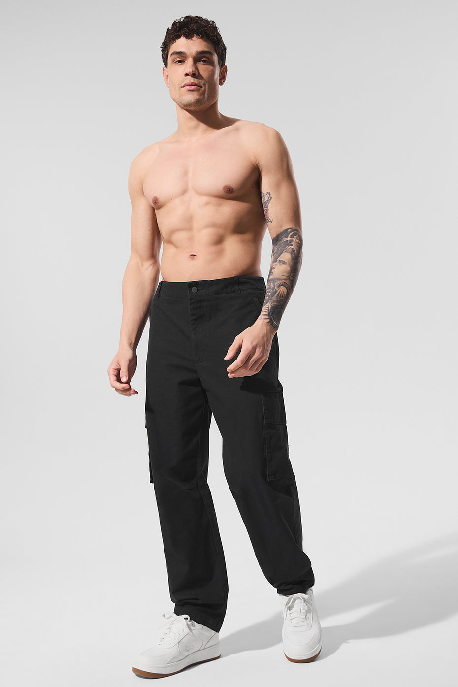 Cargo Ripstop Trouser — Black