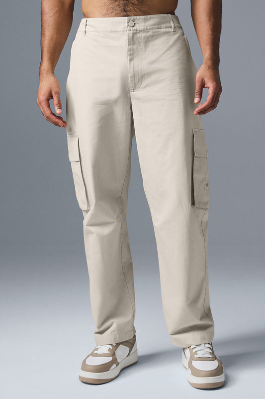 Cargo Ripstop Trouser — Bone
