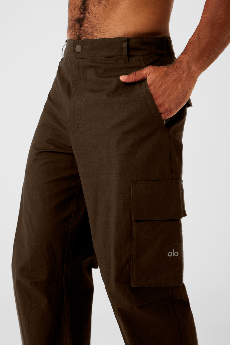 Cargo Ripstop Trouser — Espresso