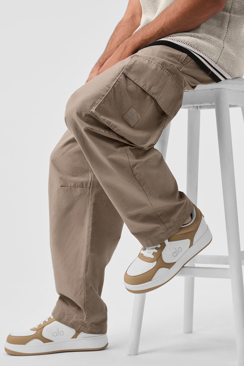 Cargo Ripstop Trouser — Gravel