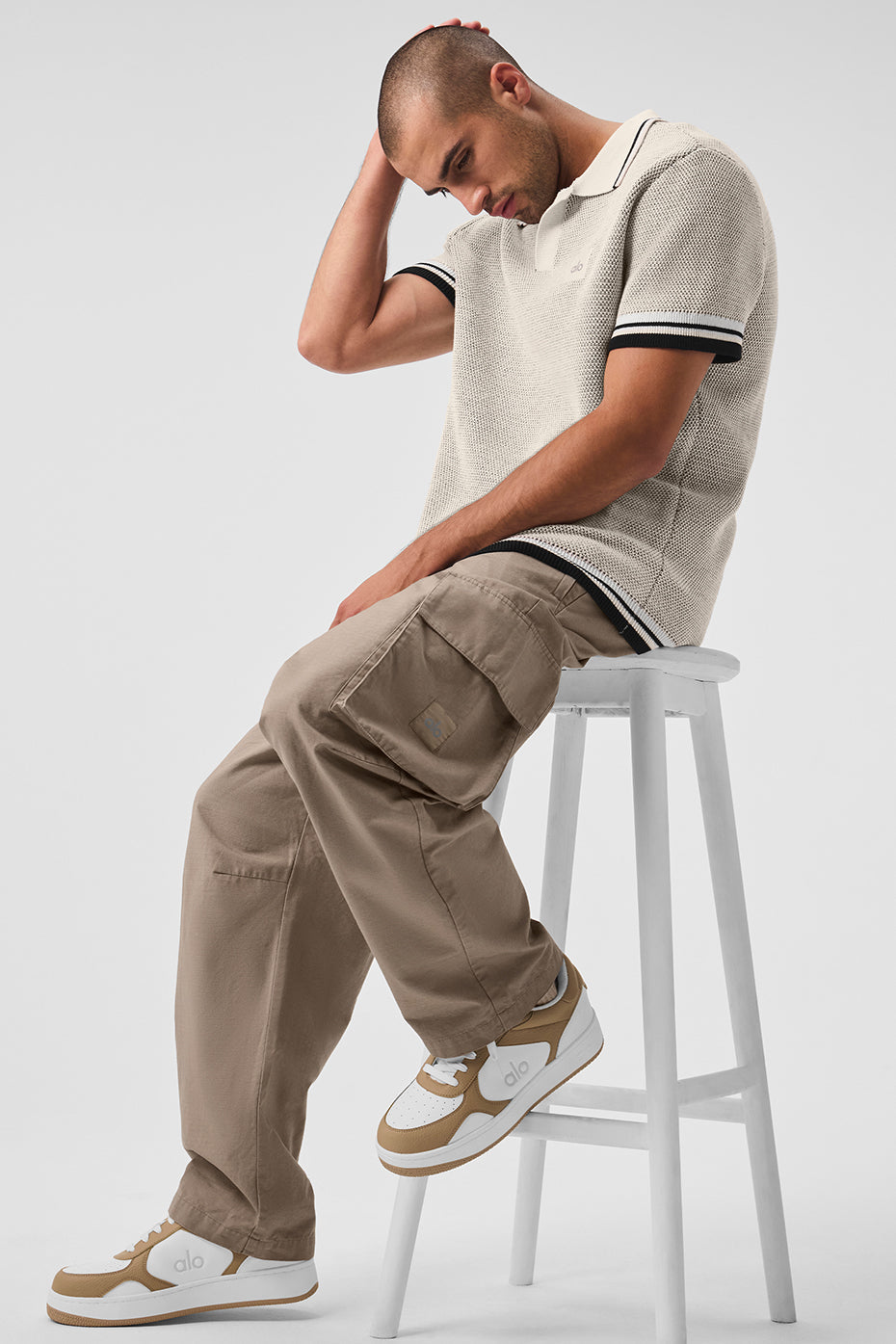Cargo Ripstop Trouser — Gravel