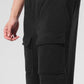 Polar Fleece Ridge Cargo Pants — Black