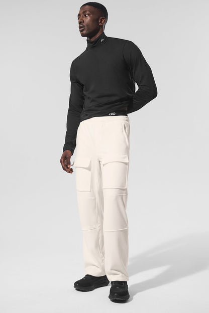 Polar Fleece Ridge Cargo Pants — Ivory