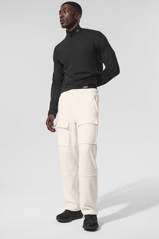 Polar Fleece Ridge Cargo Pants — Ivory
