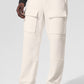 Polar Fleece Ridge Cargo Pants — Ivory