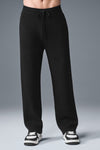 Scholar Straight Leg Joggers — Black