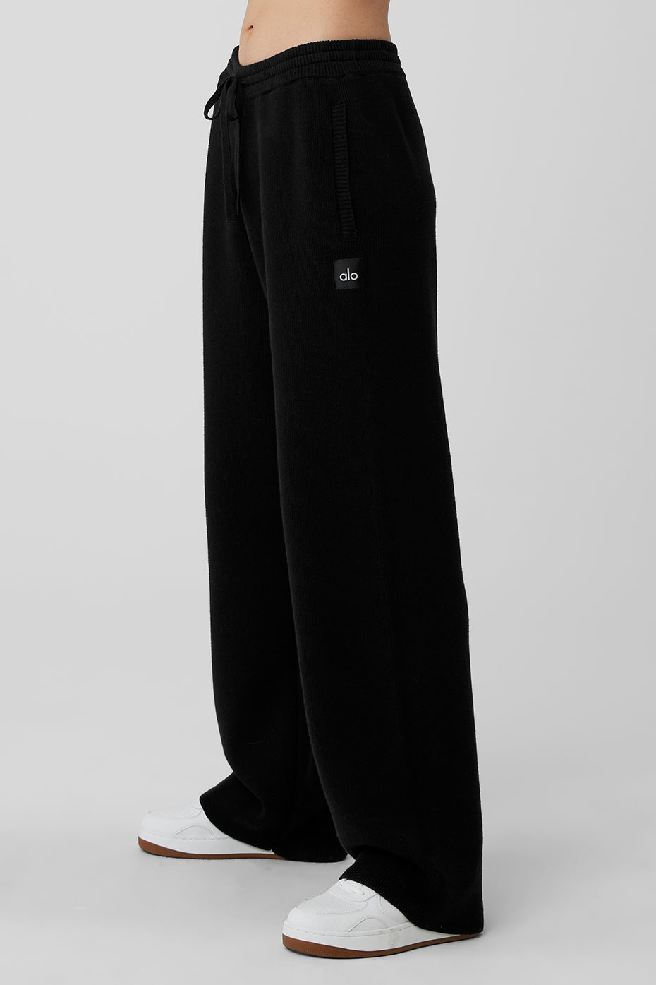 Scholar Straight Leg Joggers — Black