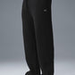 Scholar Straight Leg Joggers — Black