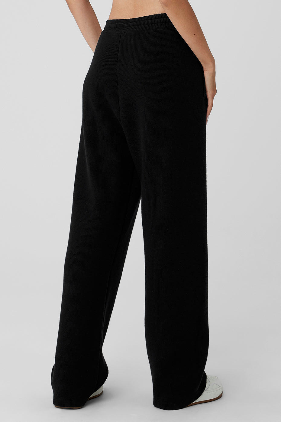Scholar Straight Leg Joggers — Black