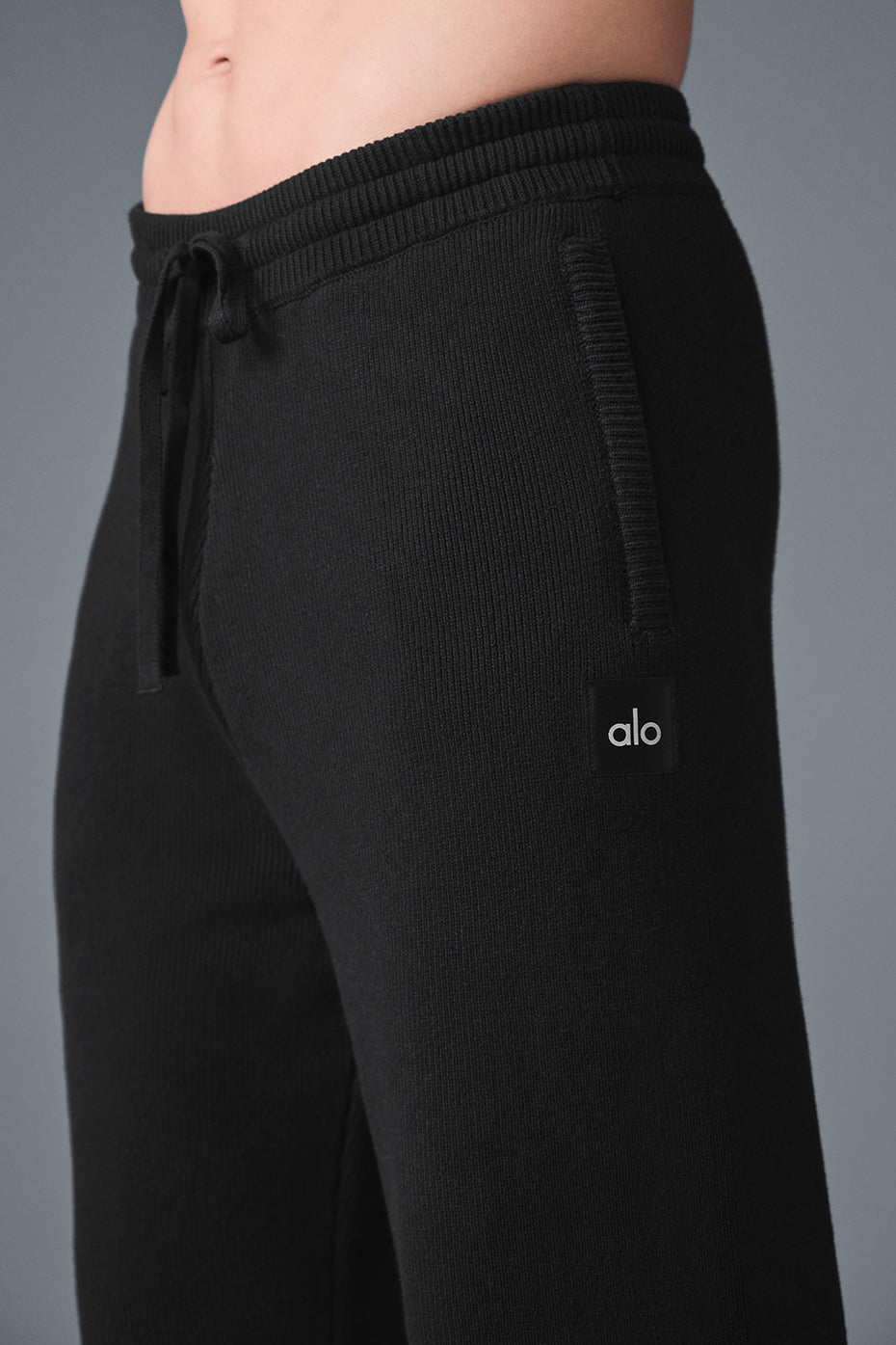 Scholar Straight Leg Joggers — Black