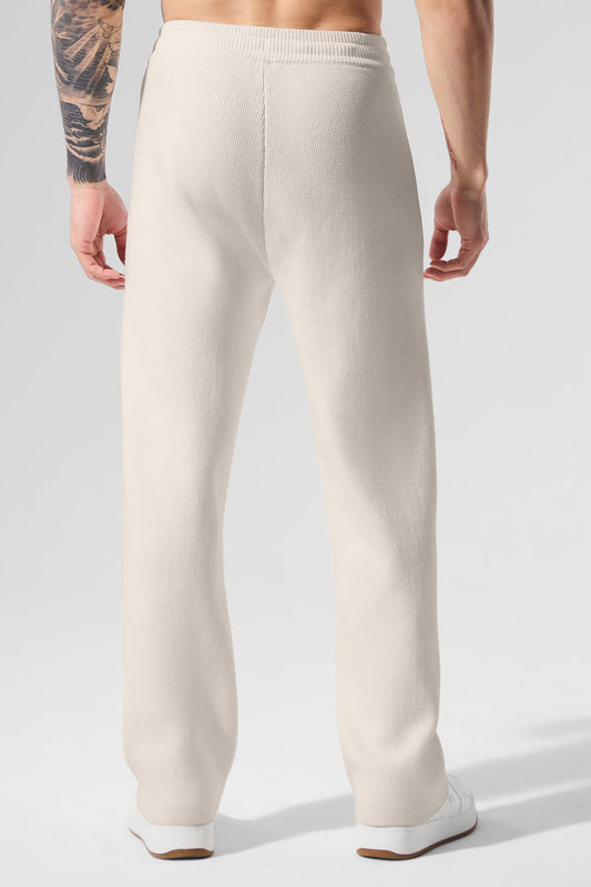 Scholar Straight Leg Joggers — Ivory