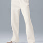 Scholar Straight Leg Joggers — Ivory
