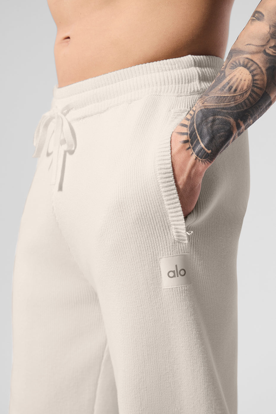 Scholar Straight Leg Joggers — Ivory