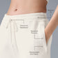 Scholar Straight Leg Joggers — Ivory