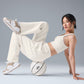 Scholar Straight Leg Joggers — Ivory