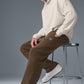 Scholar Straight Leg Joggers — Espresso