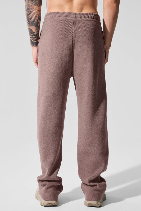 Scholar Straight Leg Joggers — Mushroom Heather