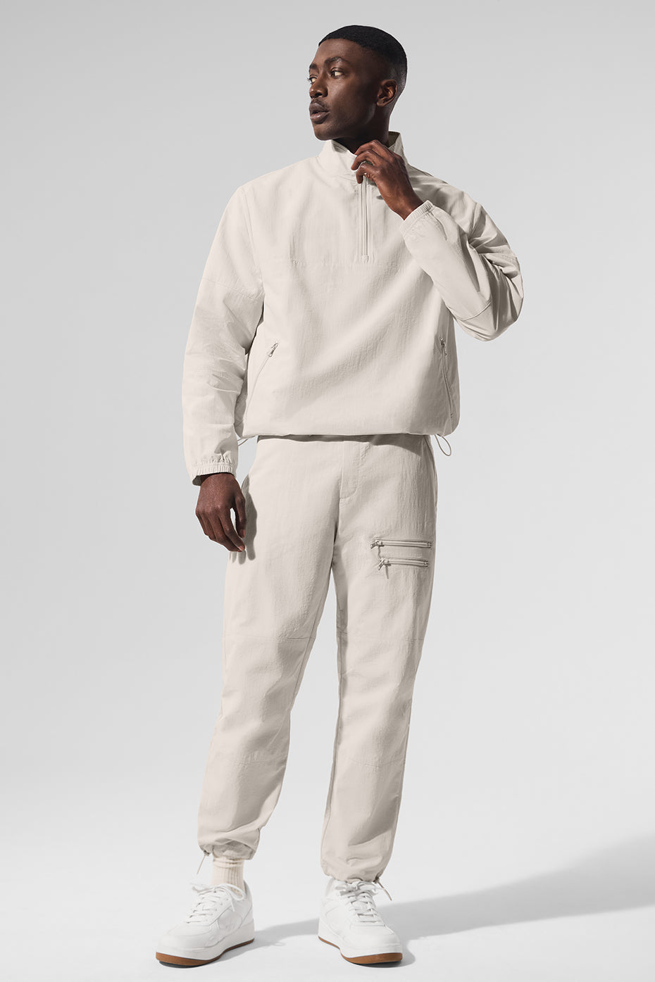 Takeaway Track Pant — Bone