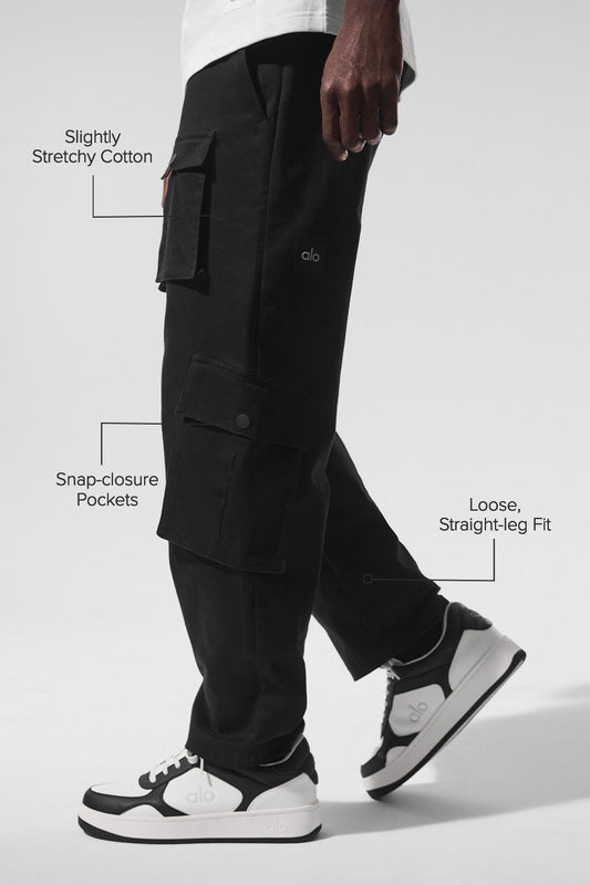 Northstar Cargo Pant — Black