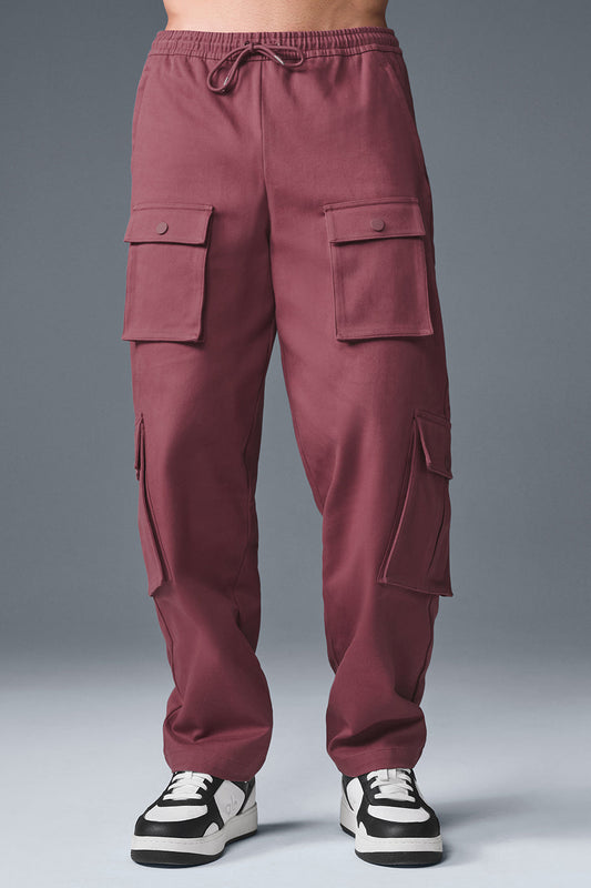 Northstar Cargo Pant — Burgundy Truffle