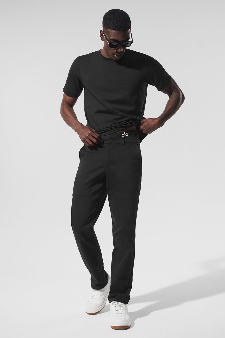 Edition Sueded Pant — Black