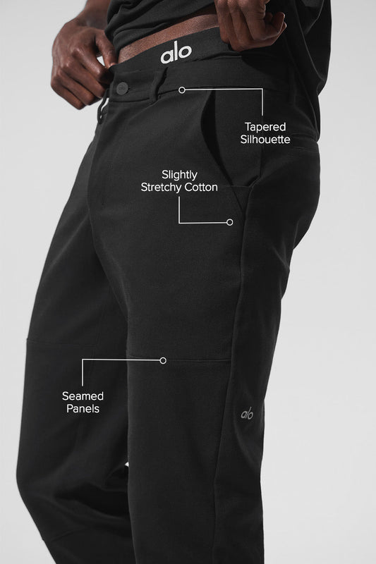 Edition Sueded Pant — Black