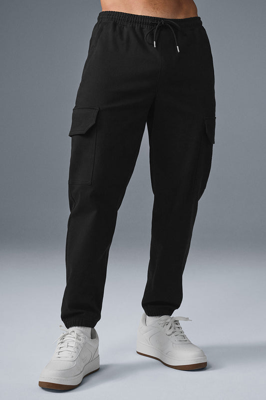 Edition Sueded Jogger — Black