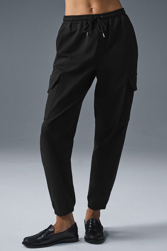 Edition Sueded Jogger — Black