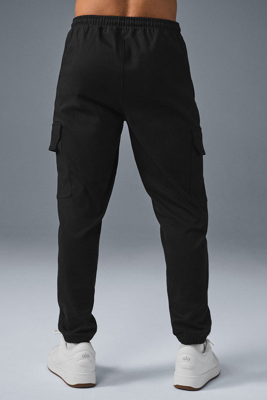Edition Sueded Jogger — Black