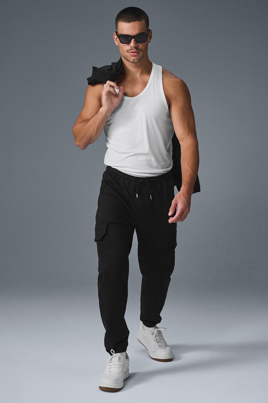 Edition Sueded Jogger — Black