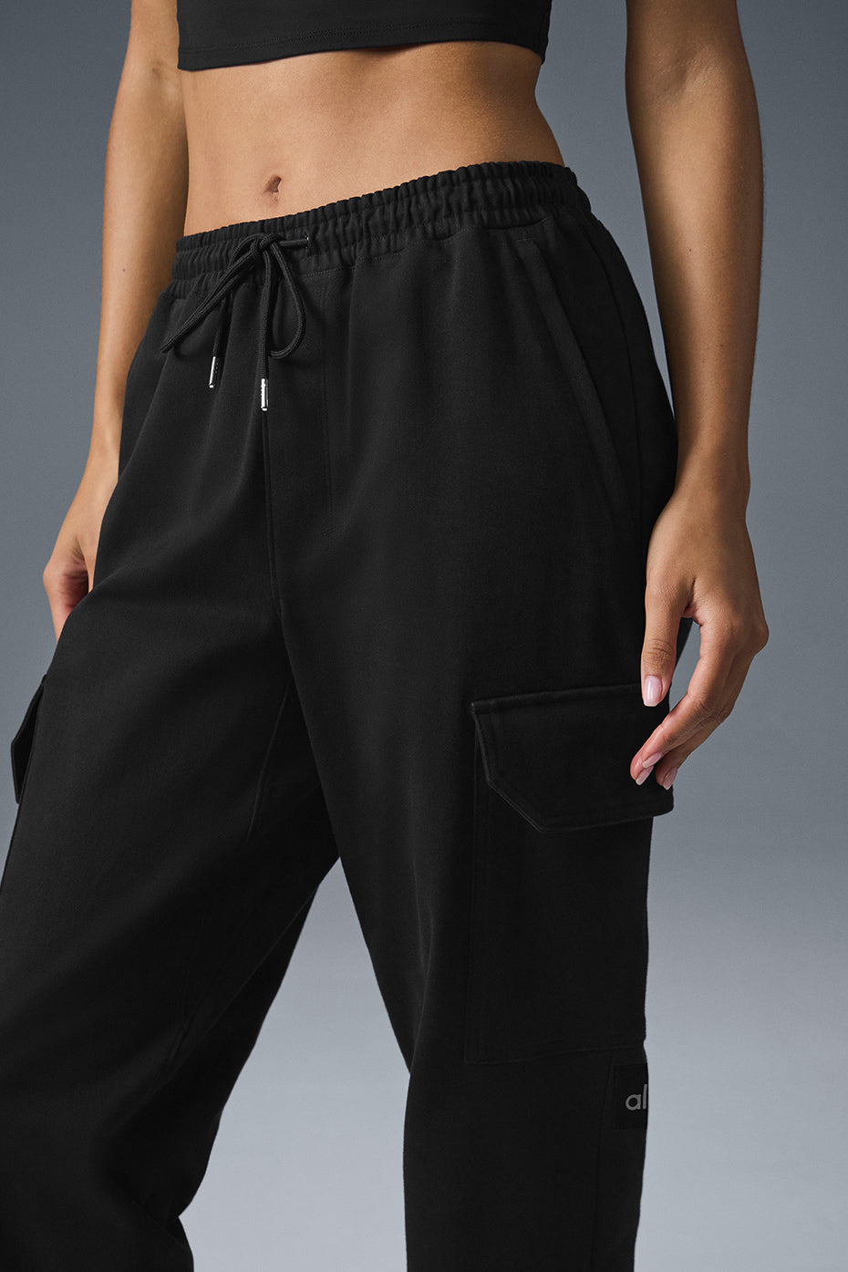 Edition Sueded Jogger — Black