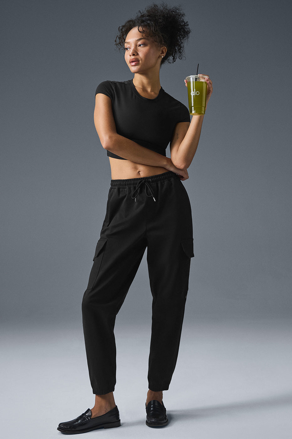 Edition Sueded Jogger — Black