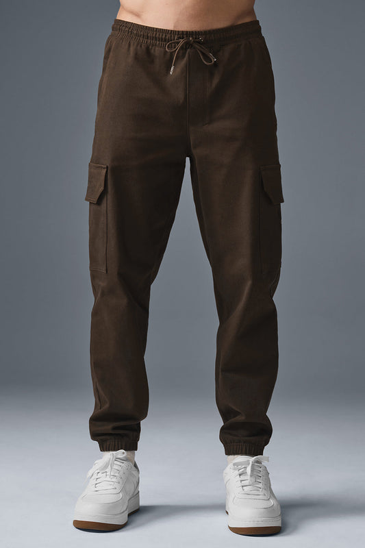 Edition Sueded Jogger — Espresso