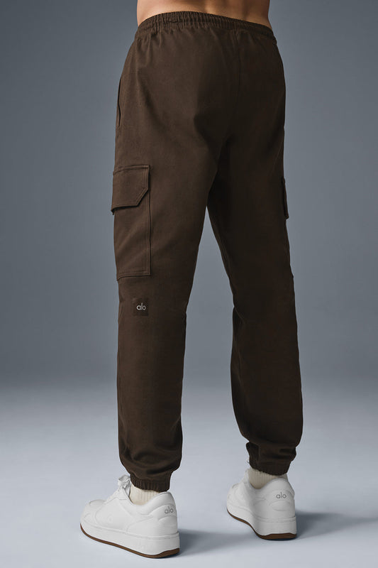 Edition Sueded Jogger — Espresso