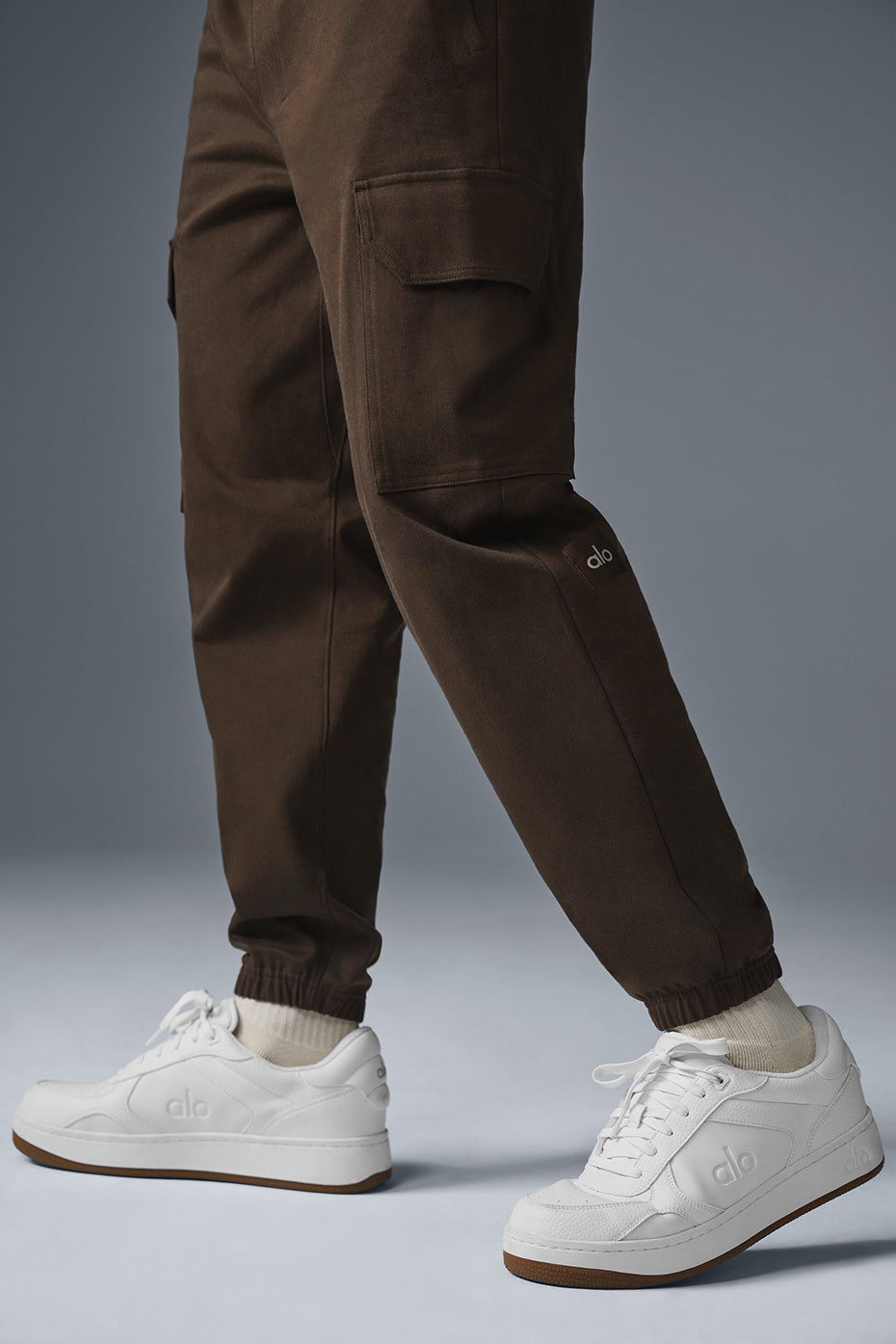 Edition Sueded Jogger — Espresso