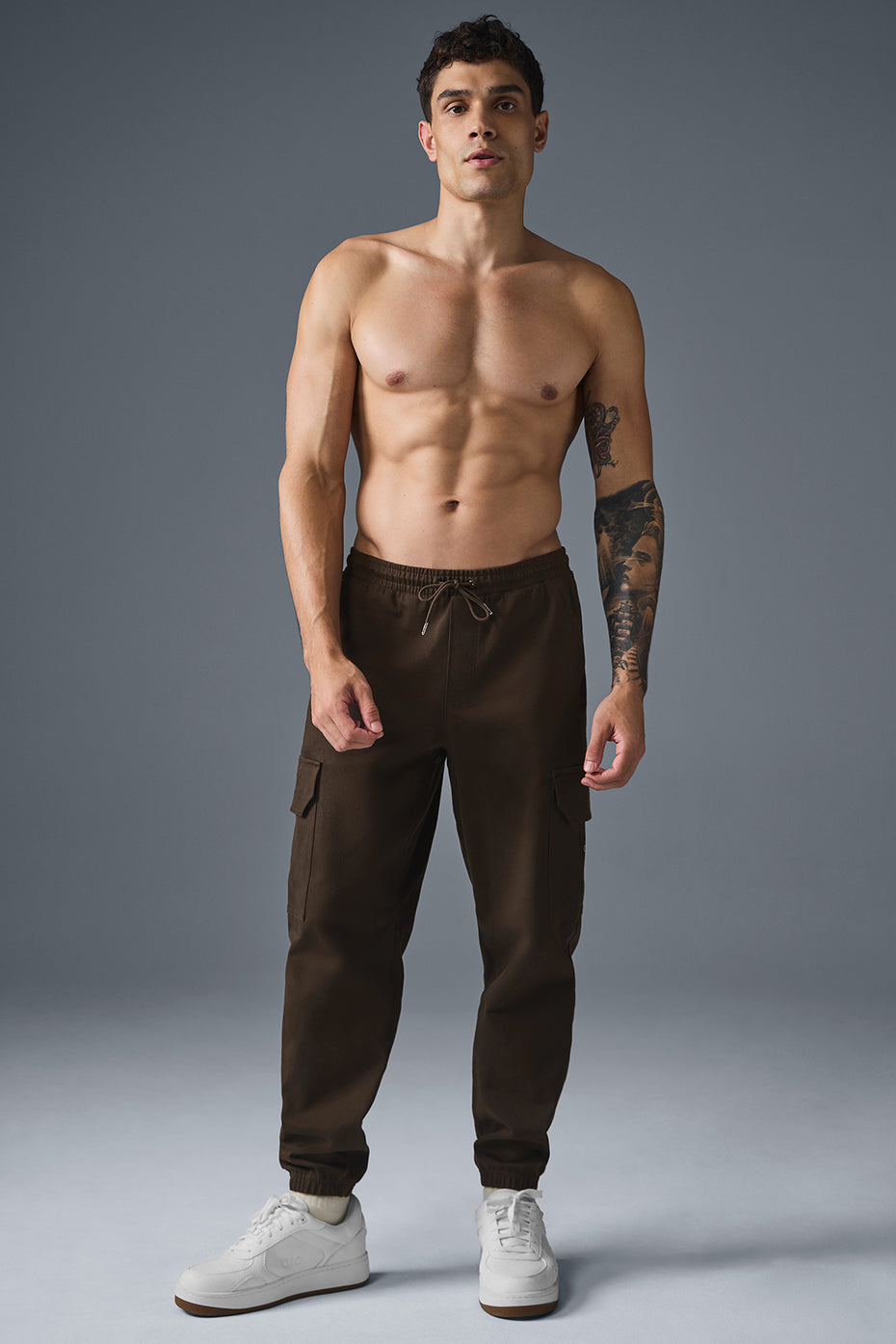 Edition Sueded Jogger — Espresso