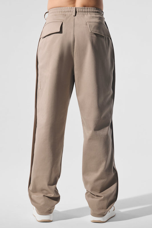 Edition Sueded Straight Leg Pant — Gravel
