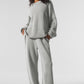Domain Rib Knit Joggers — Athletic Heather Grey