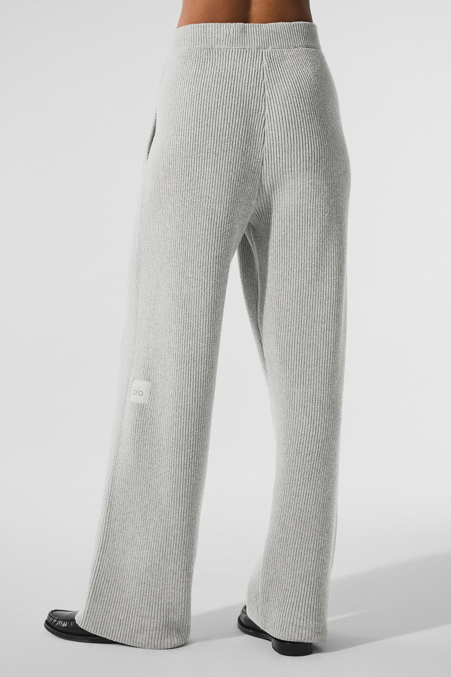 Domain Rib Knit Joggers — Athletic Heather Grey