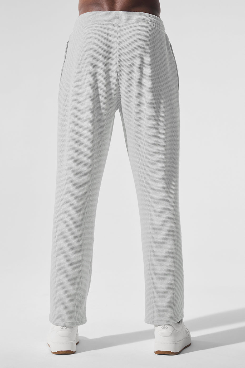 Elevate Waffle Straight Leg Pant — Athletic Heather Grey